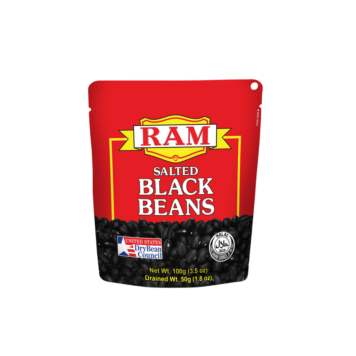 Ram Salted Black Beans 100g
