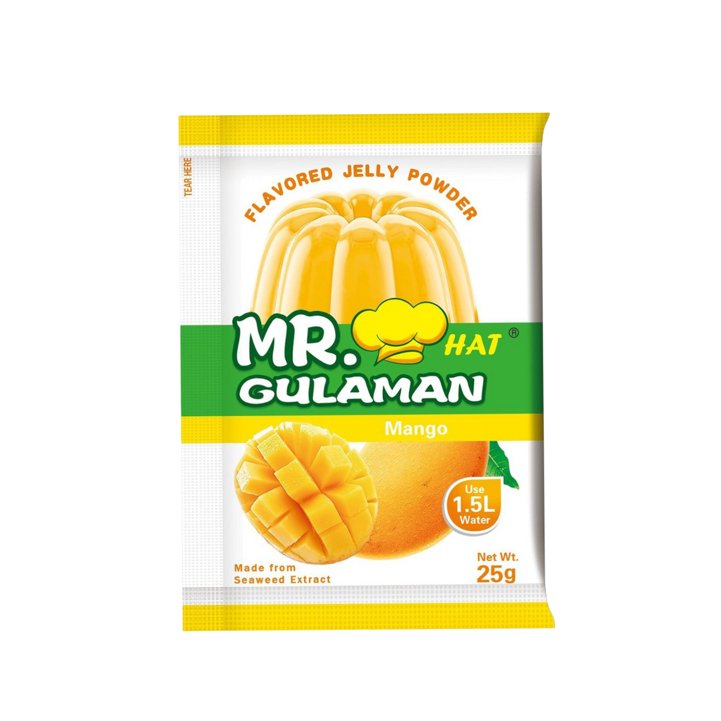 Mr. Hat Gulaman Mango Flavour 25g