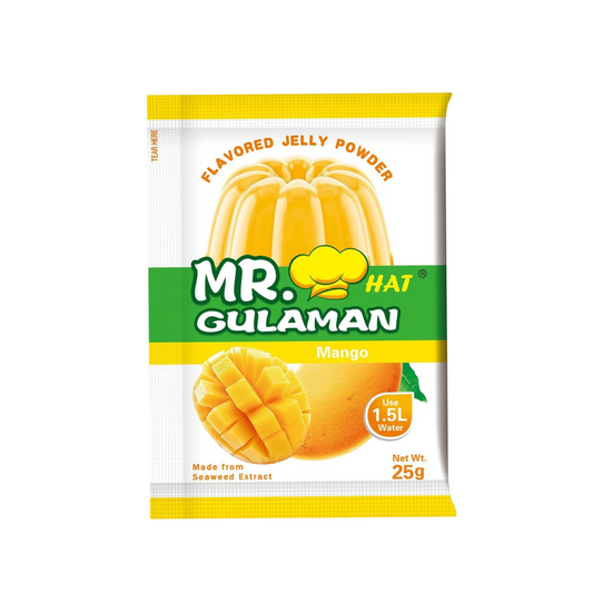 Mr. Hat Gulaman Mango Flavour 25g