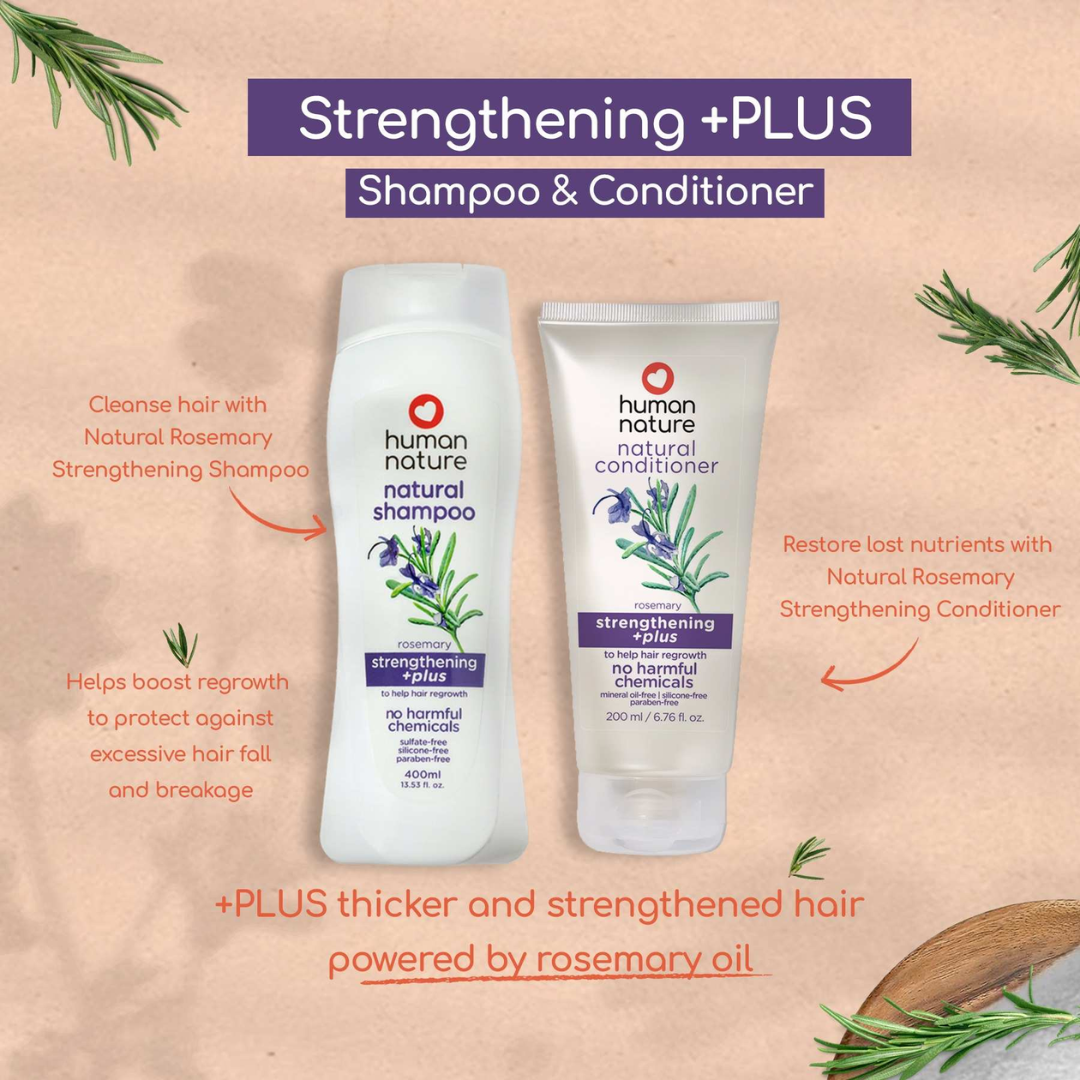 Human Nature Strengthening +PLUS Shampoo 180ml