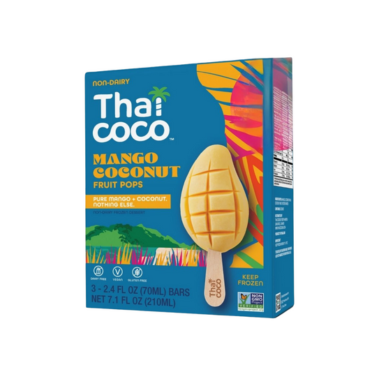 Frozen Thai Coco Fruit Pop 3x - Mango