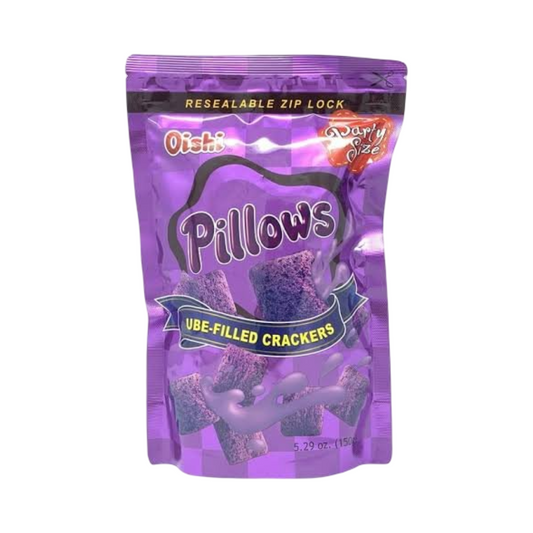Oishi Pillows Ube Crackers 150g